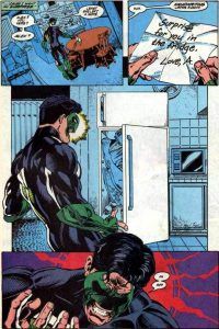 Green Lantern encuentra a su pareja